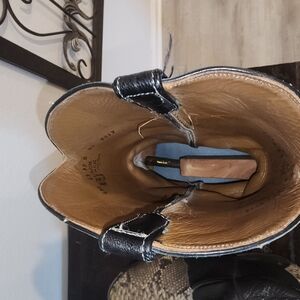 Black Jack Cowboy Boots Exotic Leather